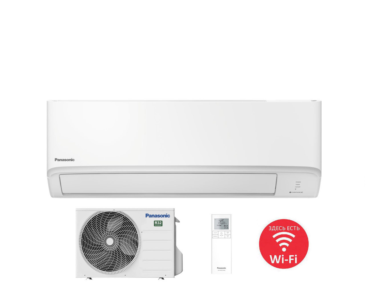 Panasonic CS-TZ42ZKEW/CU-TZ42ZKE Super-Compact Inverter