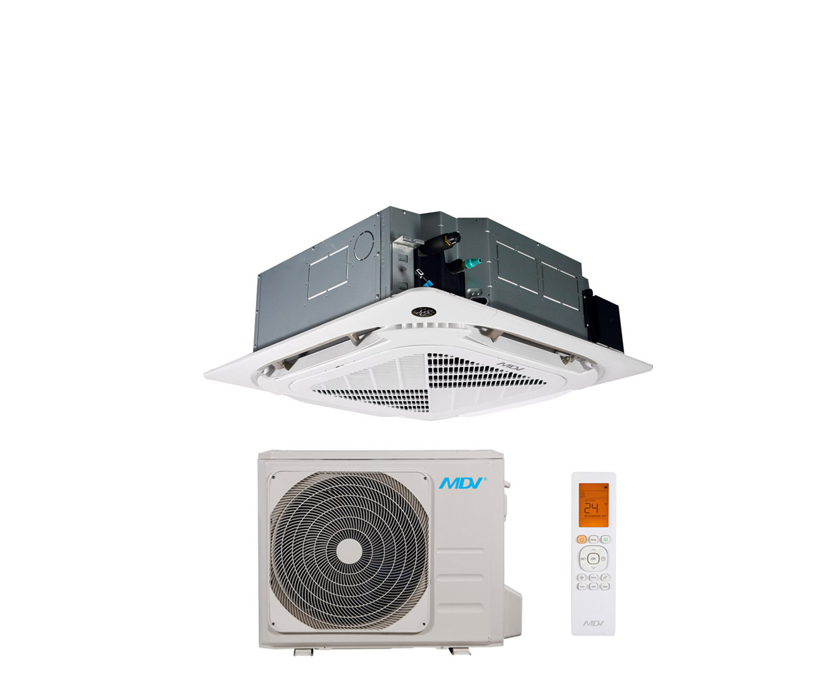 MDV MDCD-24HRFN8/T-MBQ4-04BD/MDOU-24HFN8 ERP DC-Inverter кассетного типа