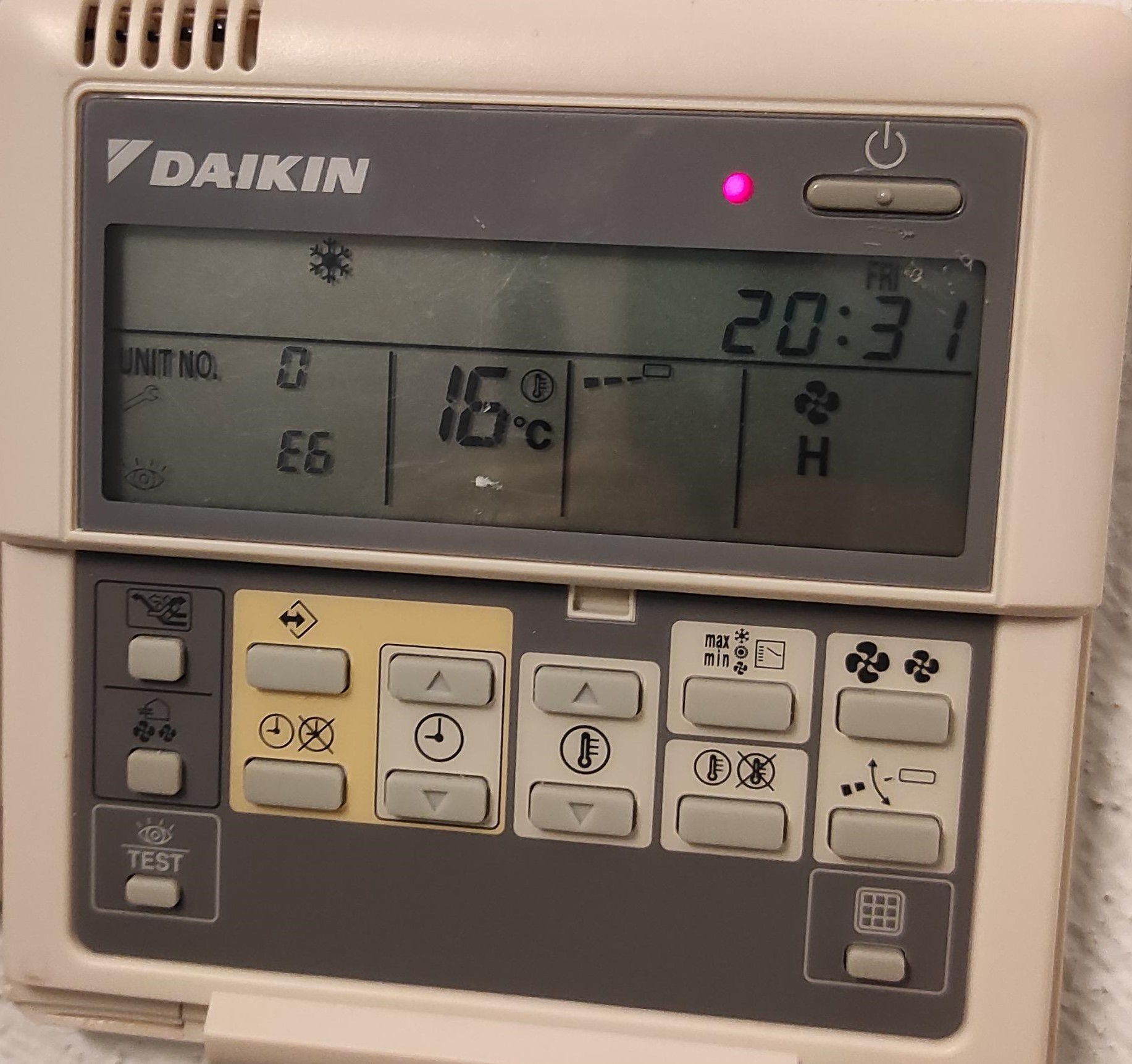 Коды ошибок кондиционера Daikin: расшифровка