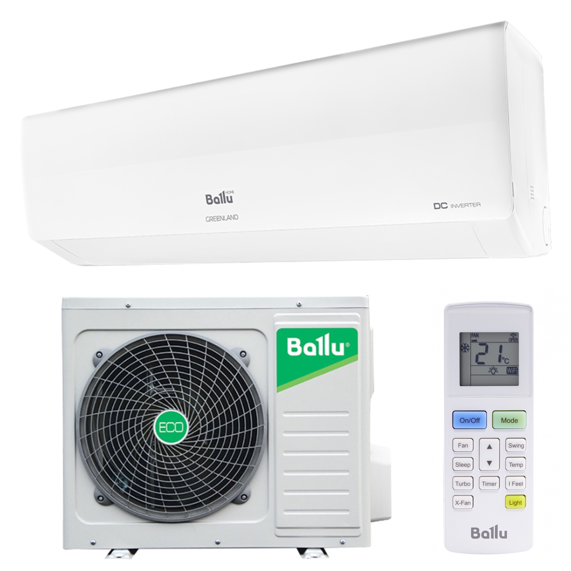 BALLU BSGRI-09HN8  Greenland DC inverter